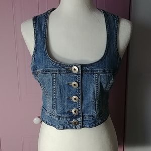 Vantage 90 denim bustier
